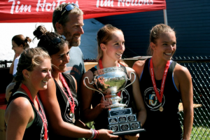 Burloak Canoe Club Juvenile girls C4, Canadian Championships 2012      