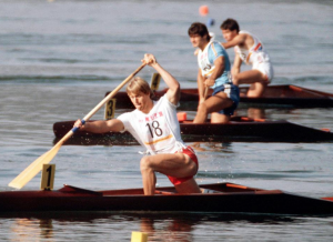 1984 Olympic Games C1 1000m heat        